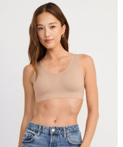 Jockey Seamfree Stretch Wire-Free Tank Strap Bralette 4480