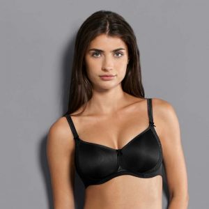 Rosa Faia Lace Rose 5618 in Black