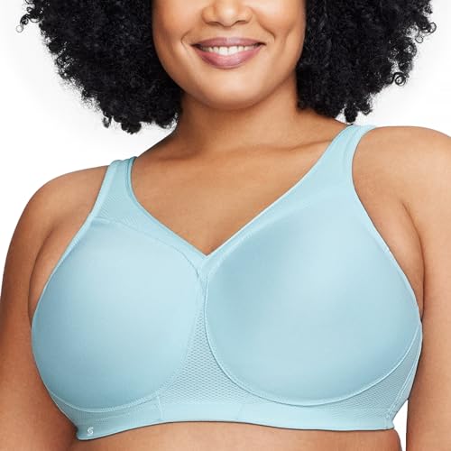 Glamorise Full Figure Cross-Over Sports Bra 1006 - Glamorise 