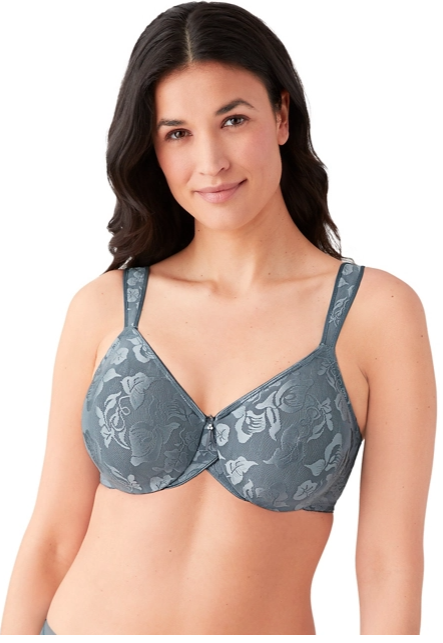 Wacoal Women's Plus Size Visual Effects Underwire Minimizer Bra, Bluestone,  42D 