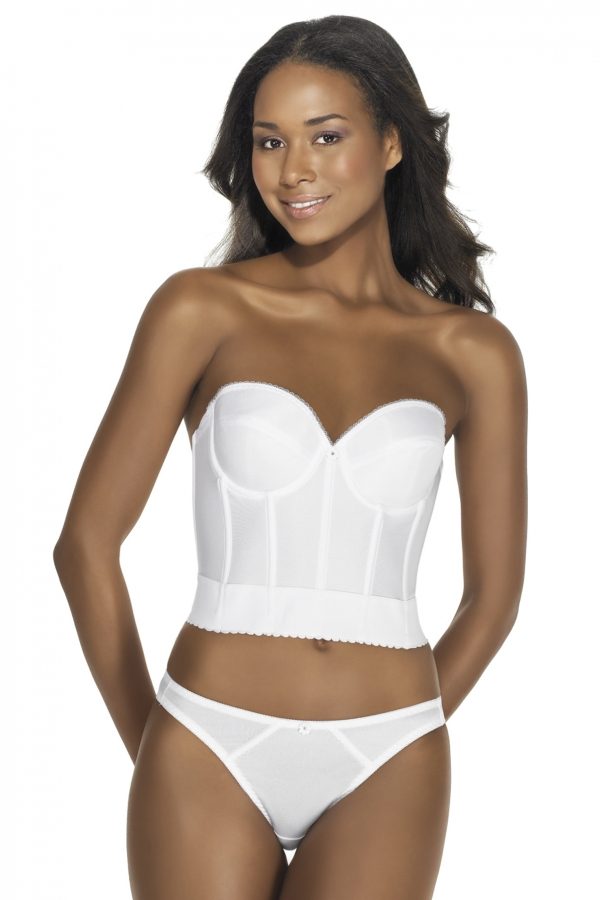 strapless bustier