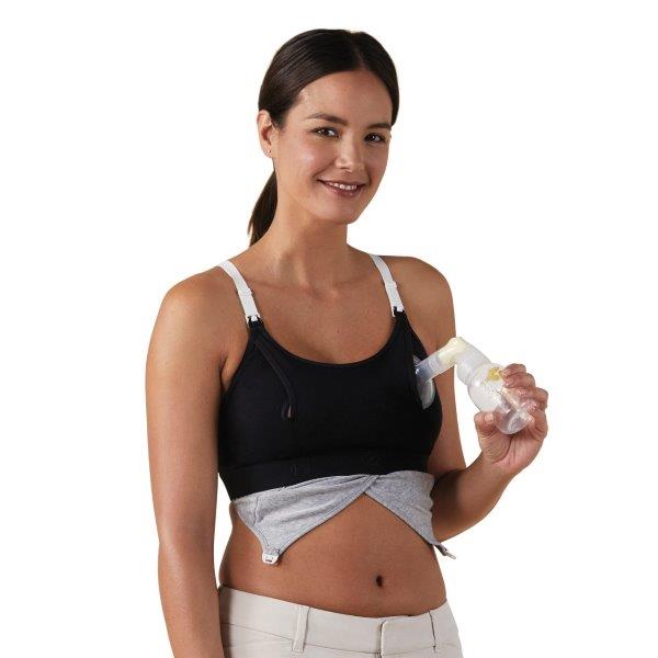 Strapless Pumping Accessory - Dove Heather – New Mom Shopping