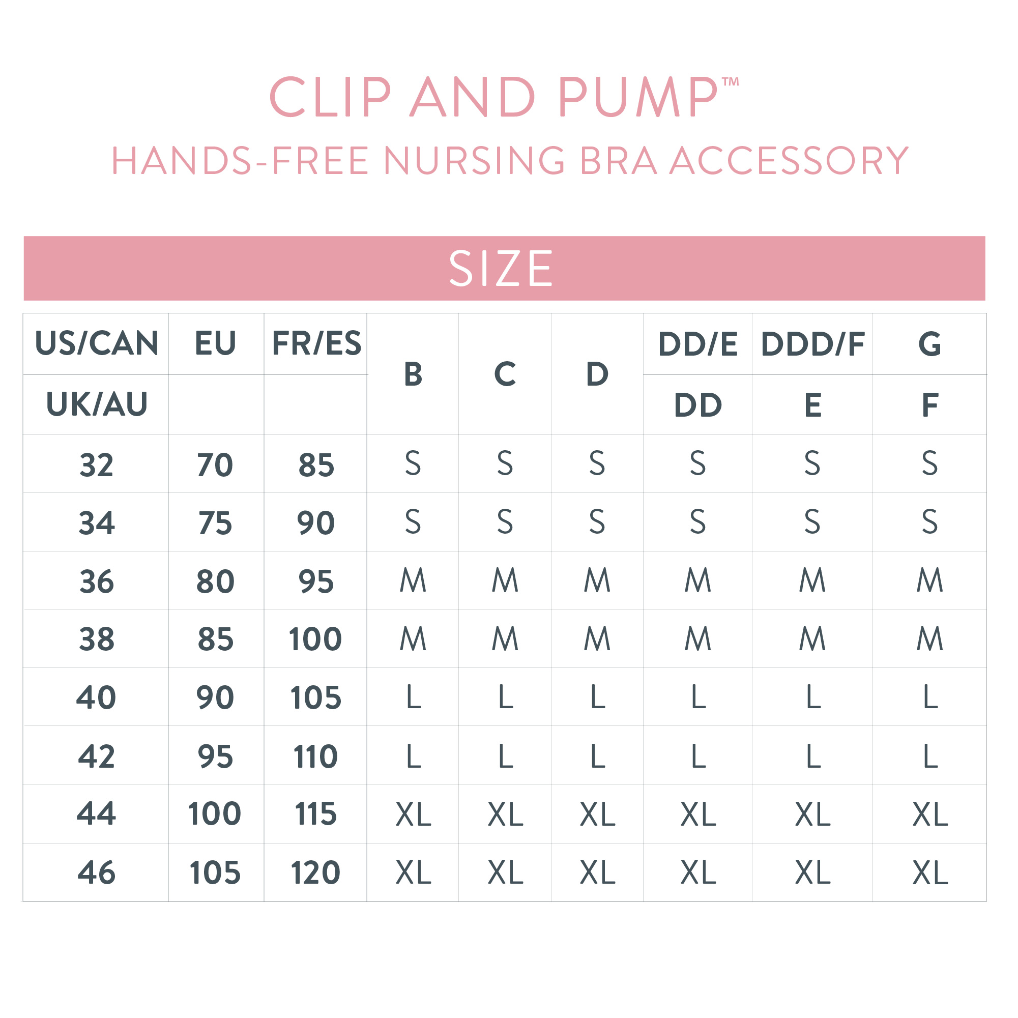 Bravado Clip and Pump Hands Free Nursing Bra Accessory 9301 - Bravado 