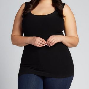 C'est Moi Bamboo Scoop Plus Tank Top #CEBTL1110