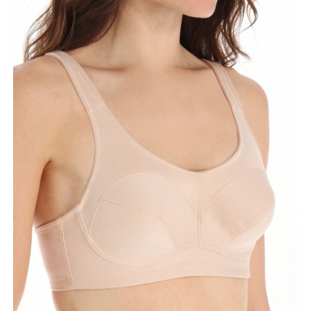 Wacoal Women's Beige High Impact Contour Underwire Sports Bra