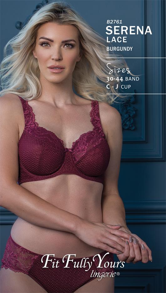 Fit Fully Yours Lingerie - Merry Christmas to YOU! The Serena Lace bra  combines an amazing fit with beautiful lace.