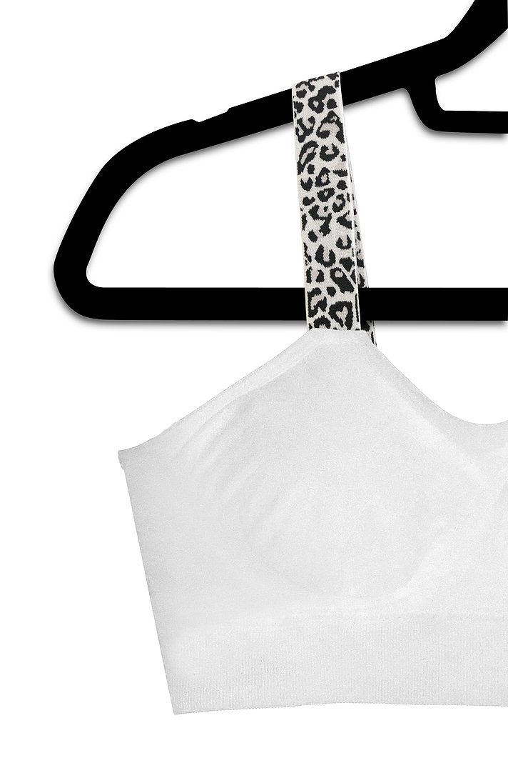StrapIts oneSize Bralette with Cheetah Strap StrapIts