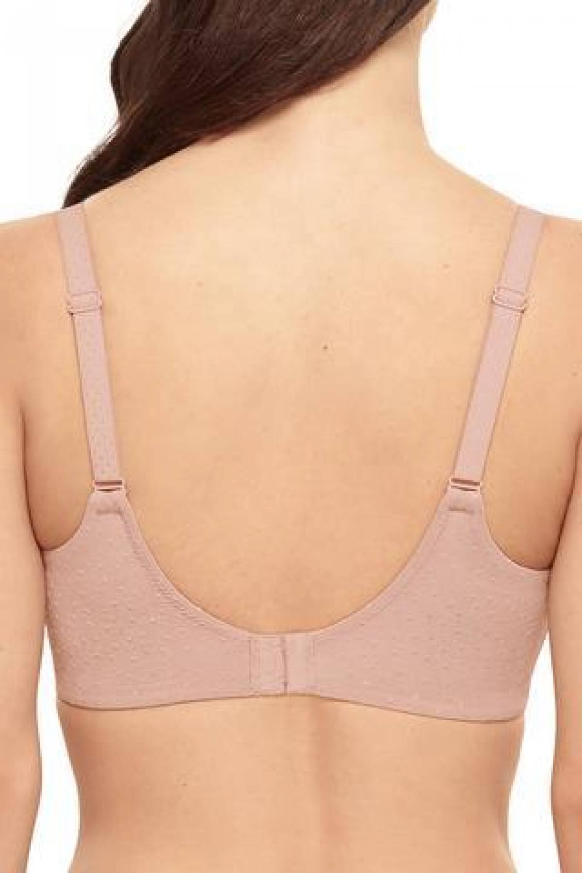 Wacoal Back Appeal Underwired Bra - Rose Dust - Curvy