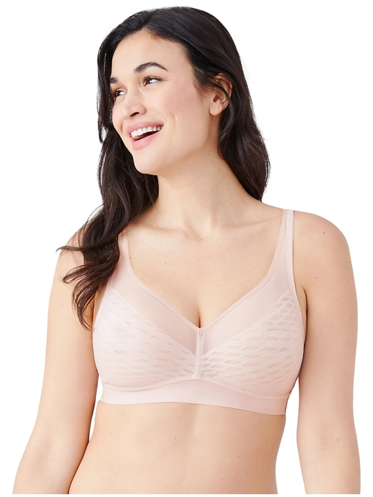 Wacoal Women's Perfect Primer Wire Free Bra, Sand, 34B 