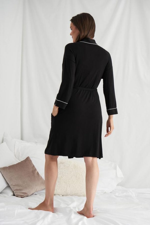 Pretty You London Bamboo Belted Kimono Robe 2640 Pretty You London