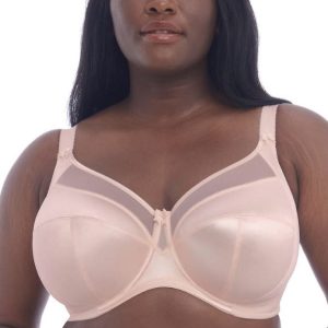 chenshijiu Women Comfort Bra Full Coverage Cotton Plus Size Wireless Thine  Bras Grey 46D : : Fashion