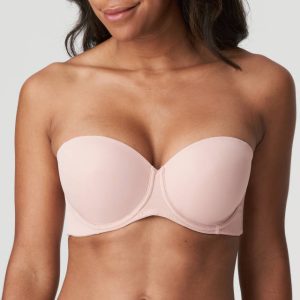  MELENECA Women's Strapless Bra for Large Bust Back Smoothing Plus  Size with Underwire Almond 30D : Clothing, Shoes & Jewelry