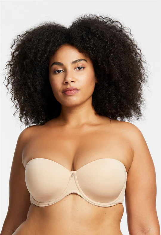 JOATEAY Strapless Bras for Large Bust Women Plus Size Convertible Underwire  Bra Lightly Padded : : Clothing, Shoes & Accessories