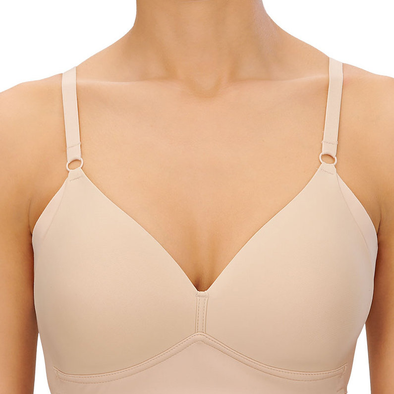 Wire Free Side Smoother Padded T-Shirt Bra By Naturana 5232