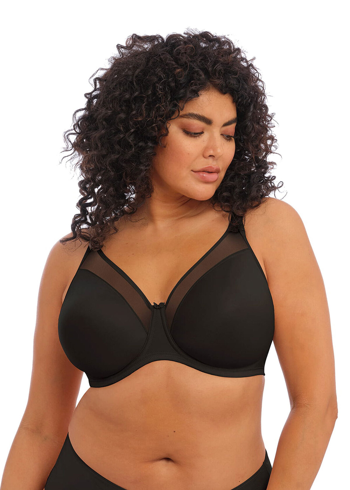 Naturana Contour Soft Cup Minimizer Bra In Light Beige