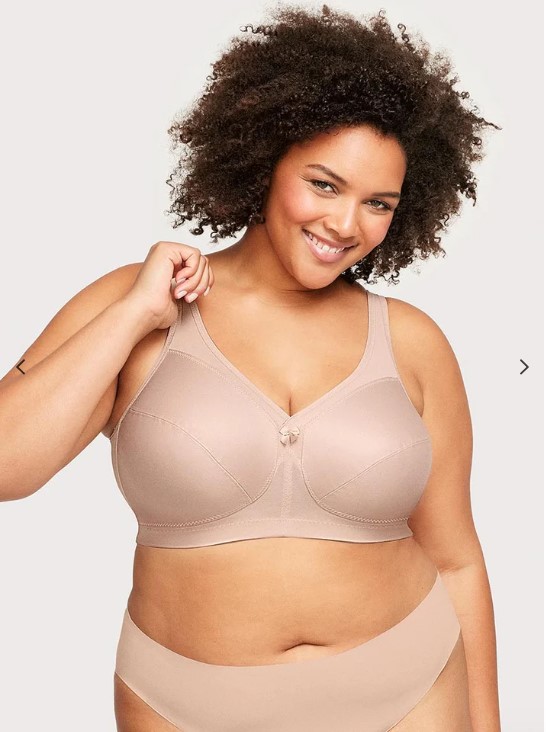 MagicLift Front-Closure Posture Back Bra Cafe Band