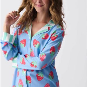 P. J. Salvage Farmer's Market  Strawberry Night Shirt RSFMNS-SP25