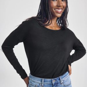 Splendid Zander Slub Long Sleeve T-Shirt RF8K580