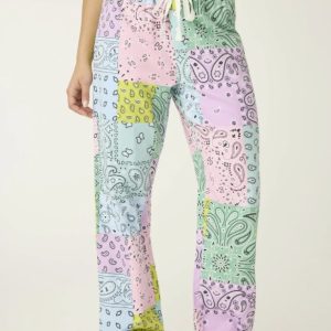 P.J. Salvage Howdy Honey Pajama Bottoms RUFLP (MULTI)