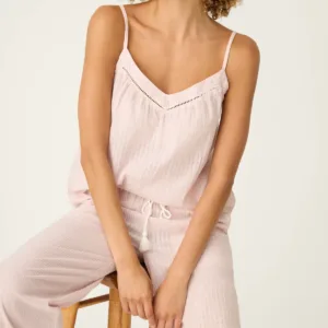 P.J. Salvage On Cloud 9 Striped Pajama Set RXONST2